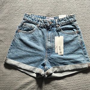 Denim Mom Shorts
